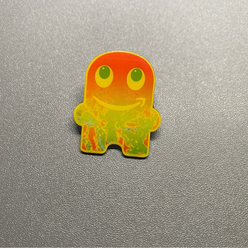 Amazon Employee Peccy Pin Infrared Colorful Worker Work Collectible Collection